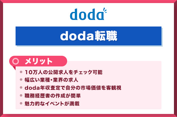 dodaのメリット