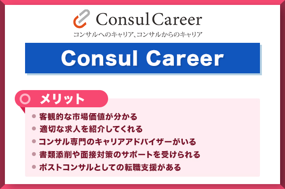 Consul-Careerメリット