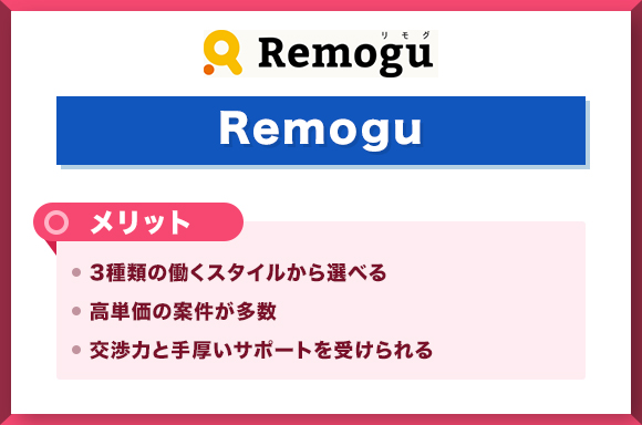 Remoguメリット