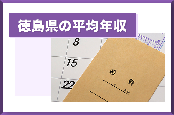 徳島県の平均年収