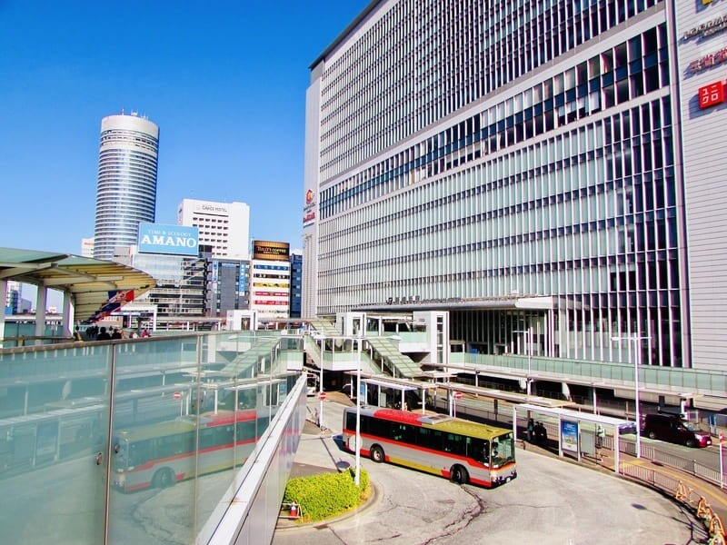 新横浜駅の風景