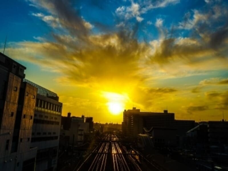 二俣川駅の風景