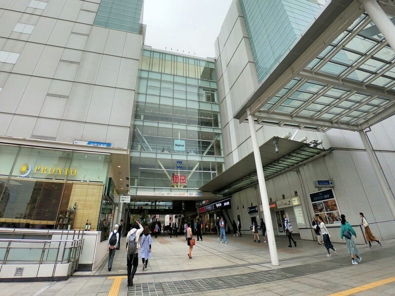 相模大野駅の風景