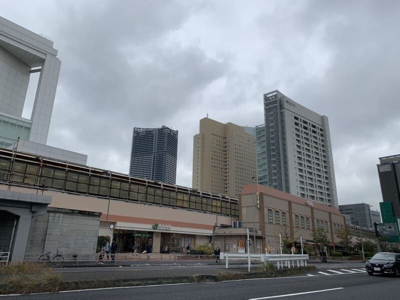 桜木町の風景