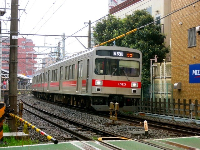 東急池上線の風景