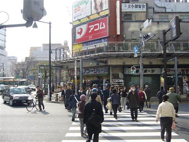 亀戸駅の風景