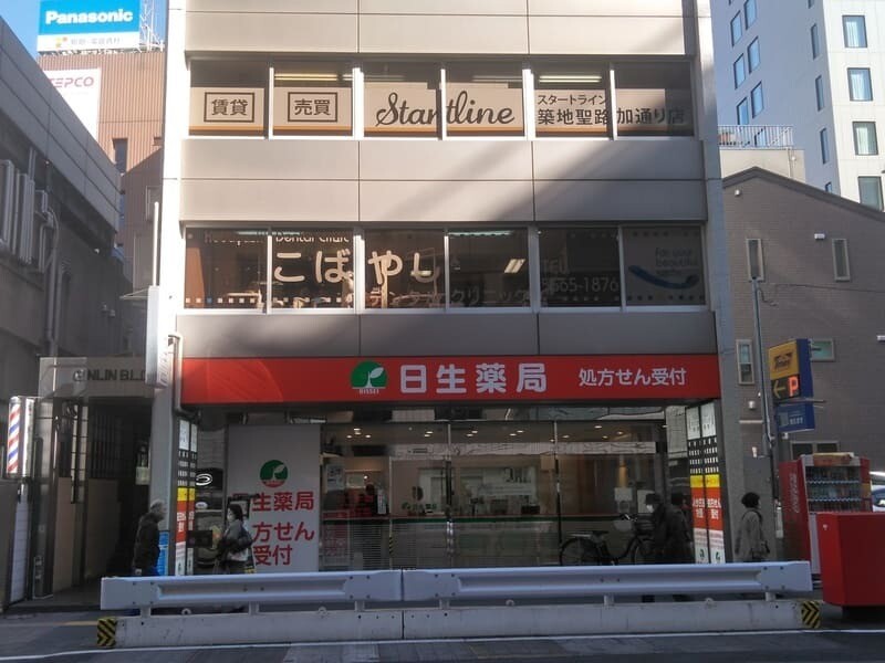 スタートライン築地聖路加通り店　外観