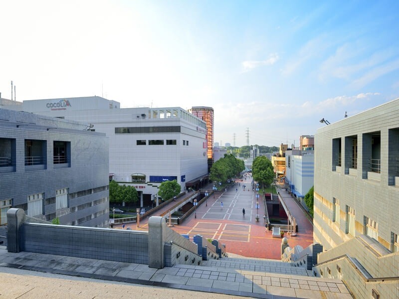 多摩センター駅の風景