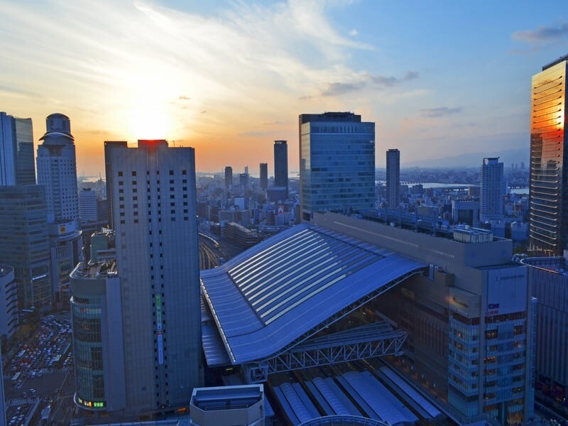 玉出駅の風景