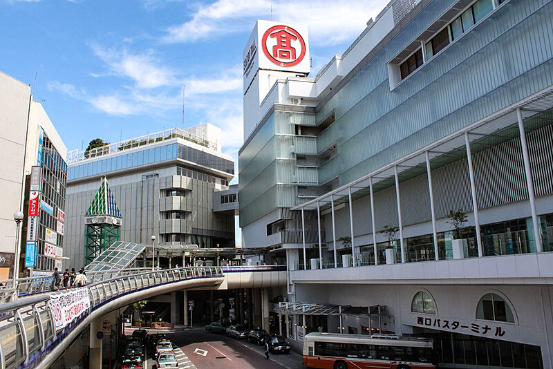 柏駅前の風景