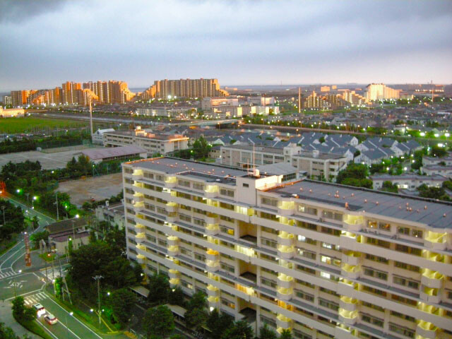 新浦安の住宅街の写真