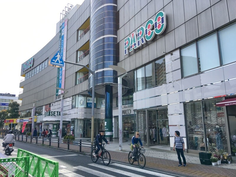 ひばりヶ丘駅前の様子