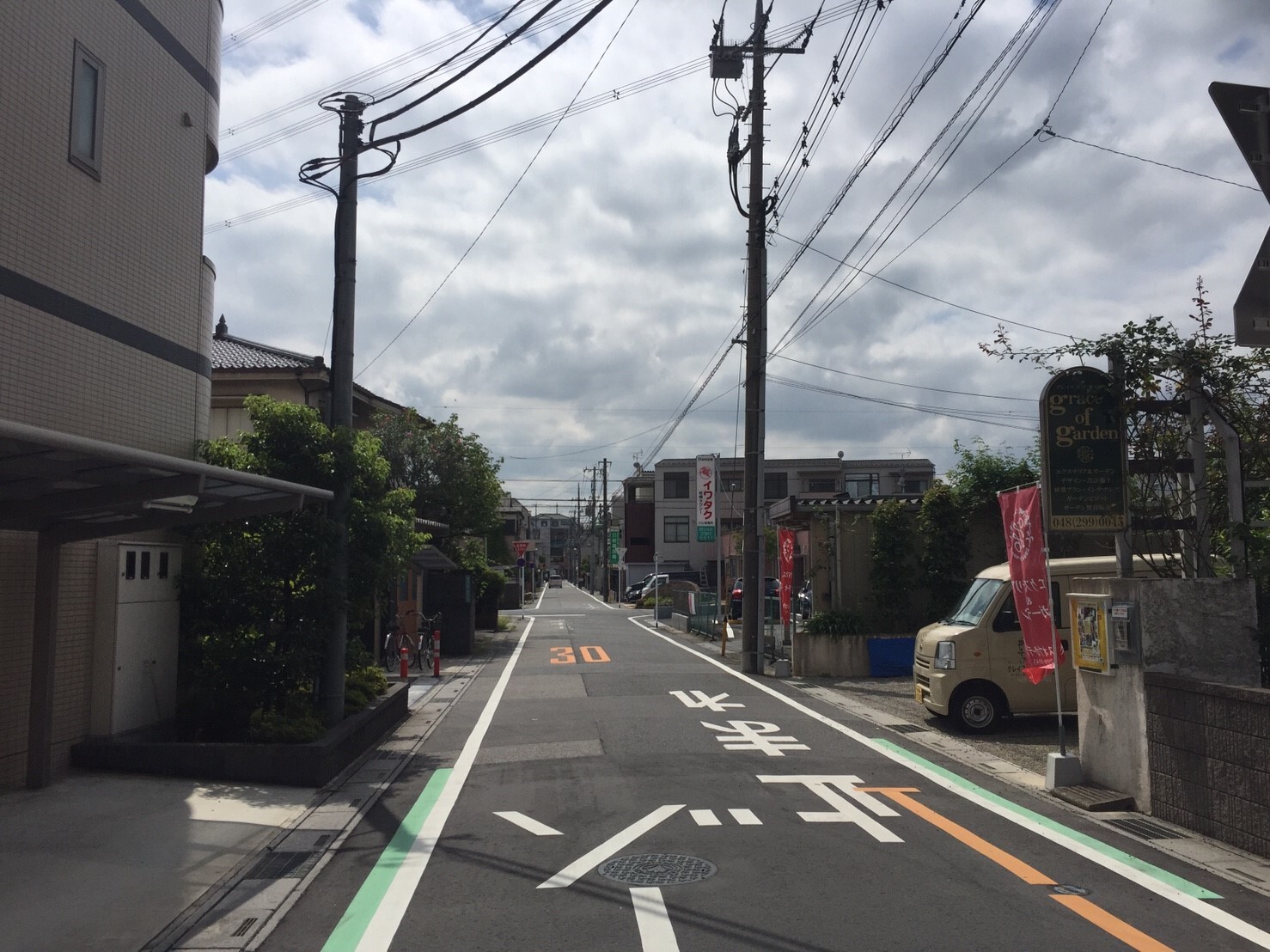 東川口駅-北口　住宅街の様子