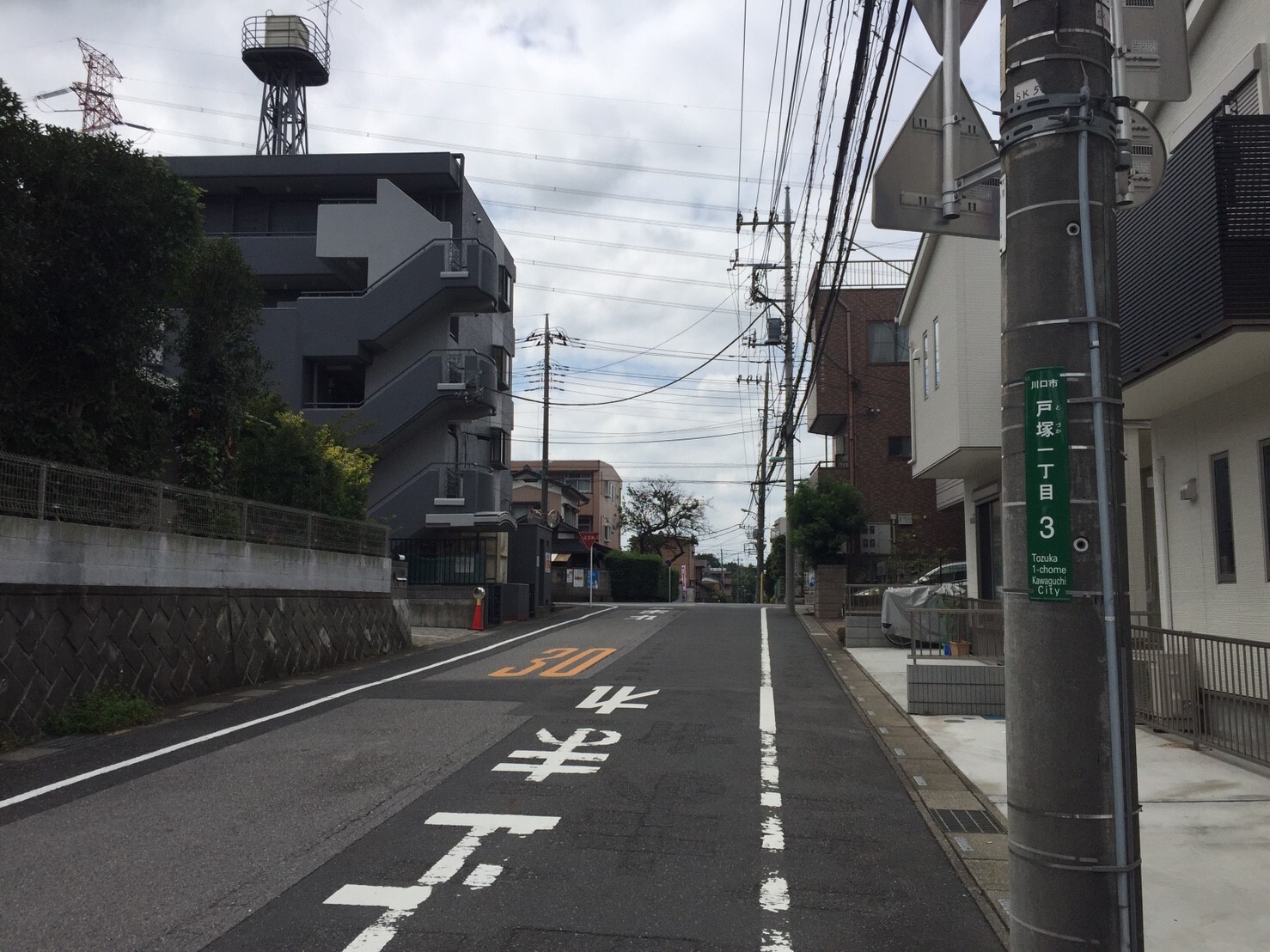 東川口駅-南口住宅街の様子