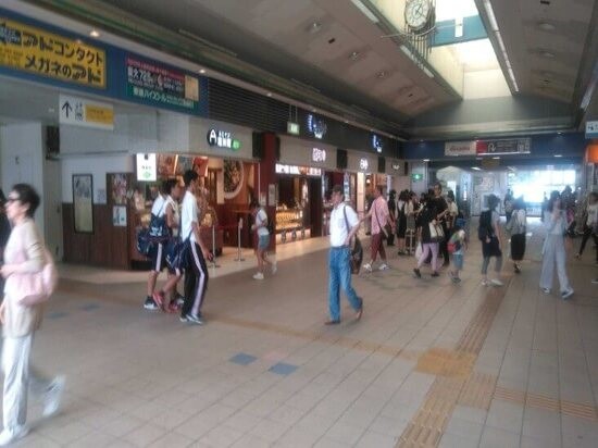 田無駅構内の様子