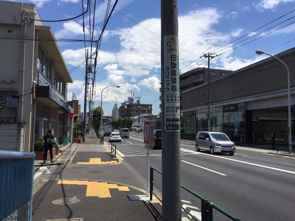 田無駅-北口　新青梅街道