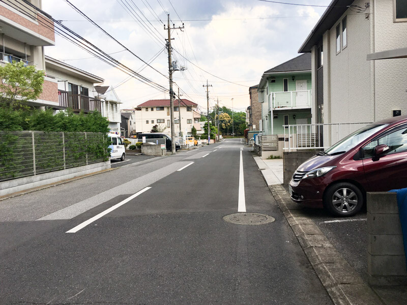 南流山駅周辺にある住宅街