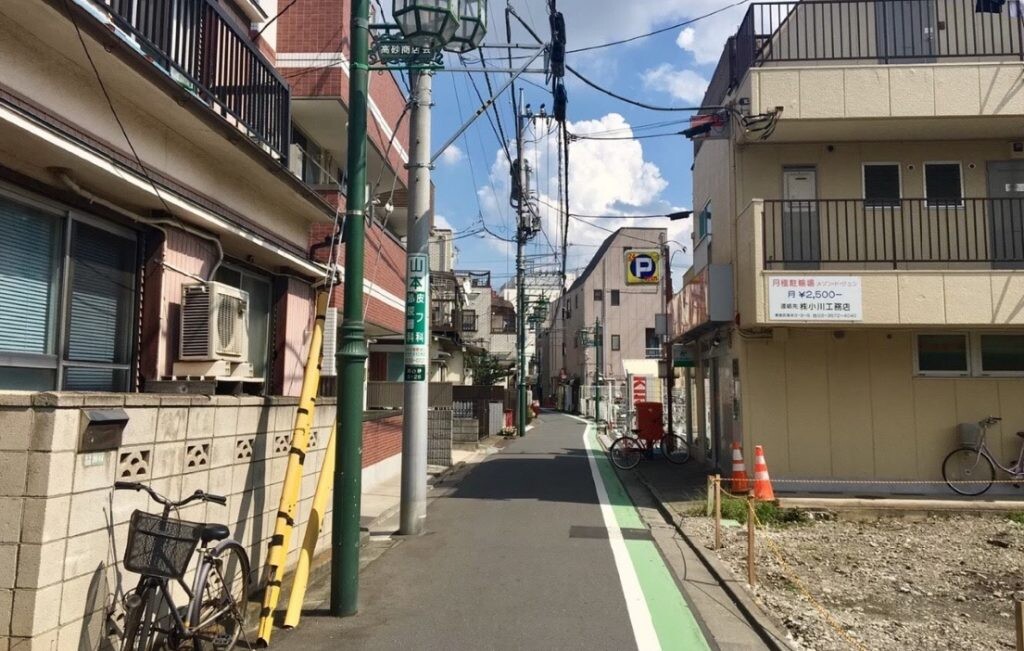 京成高砂駅の北側の住宅街-1024x651