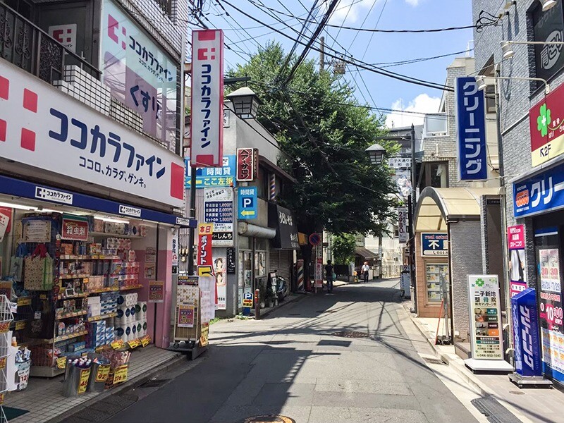 二子新地駅東側3