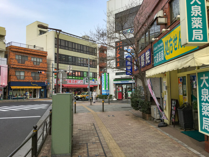 大泉学園駅北側の様子