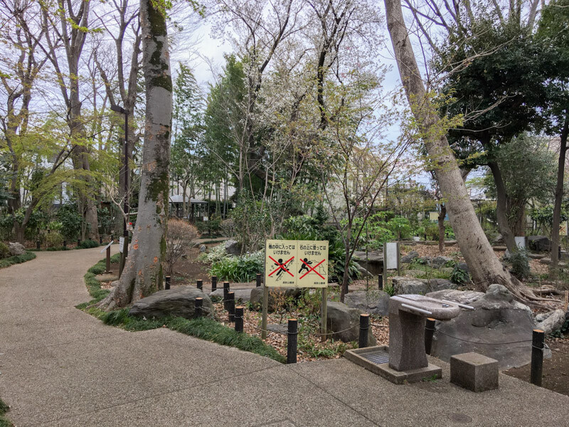 大泉学園駅　石庭の森緑地