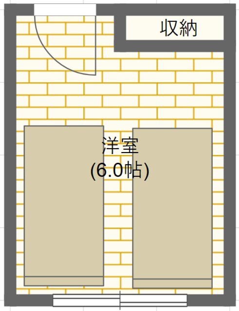 2段ベッド2つ