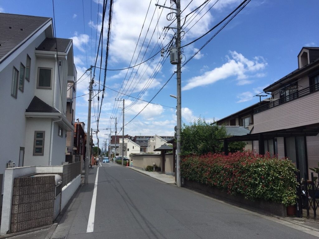 花小金井駅南口住宅街