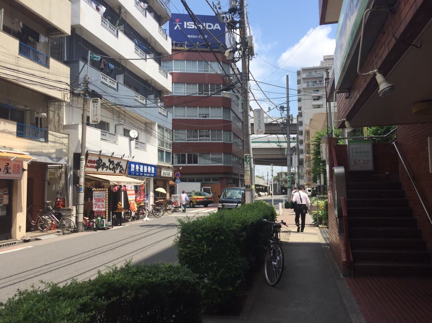 板橋本町駅から少し離れた風景