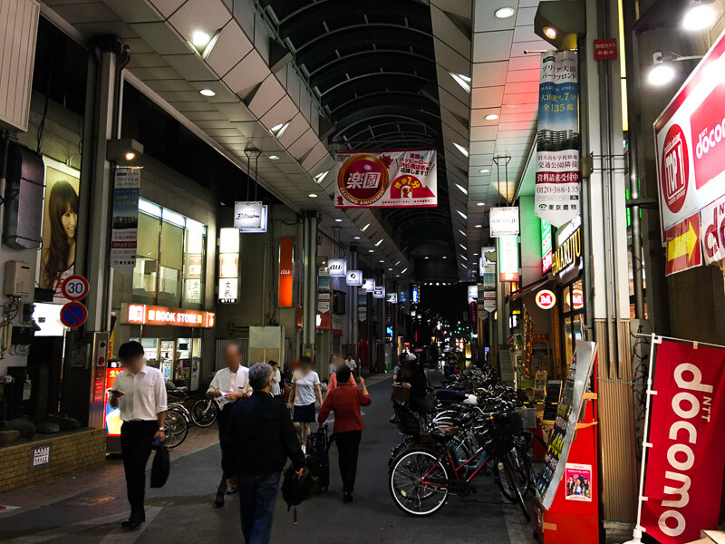 大山の夜の雰囲気2