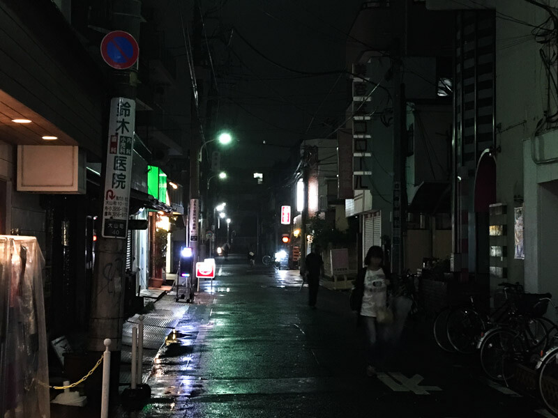 大山の夜の雰囲気4