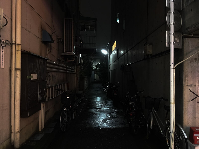 大山の夜の雰囲気5