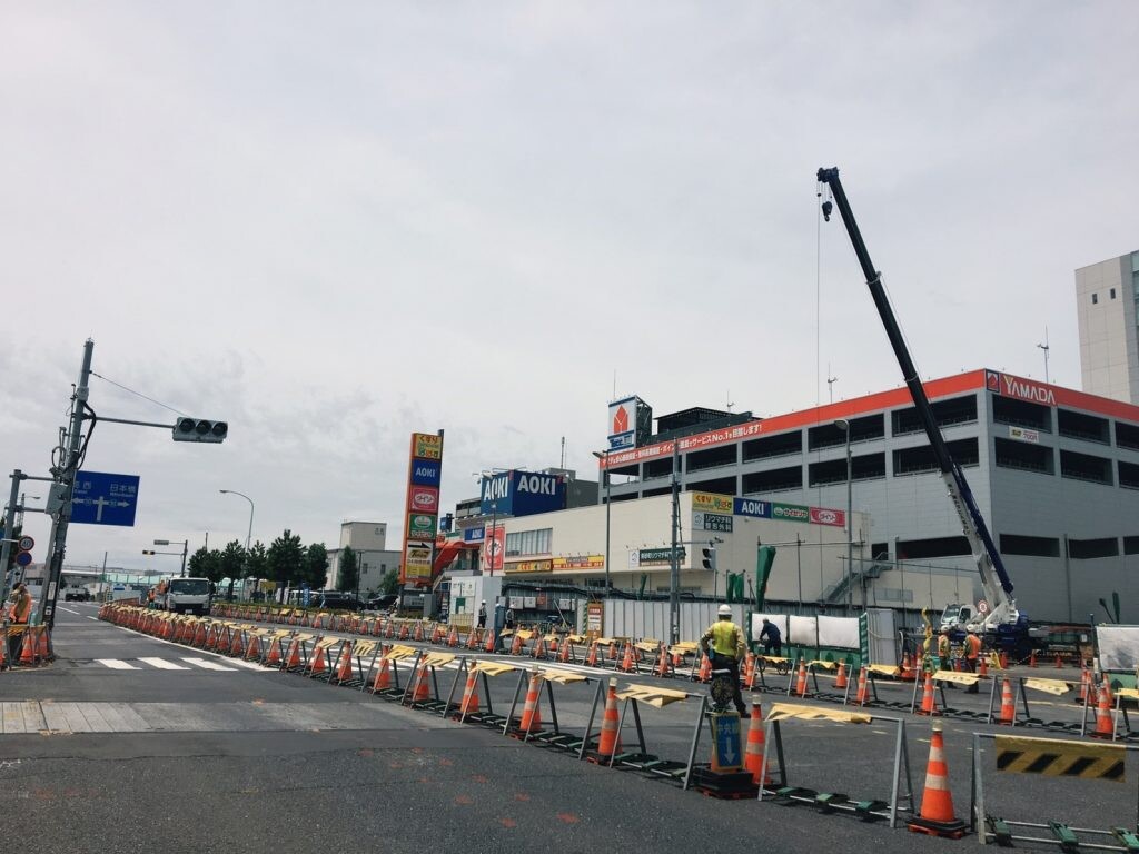 南砂町駅北側