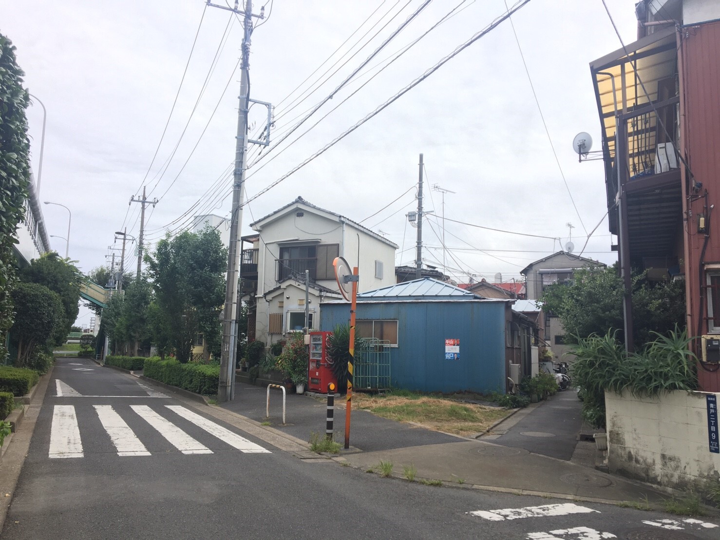 青砥駅街灯が少ない