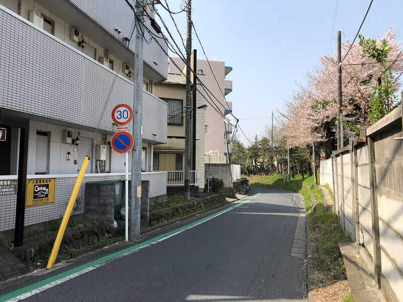 飯能駅周辺の住宅街