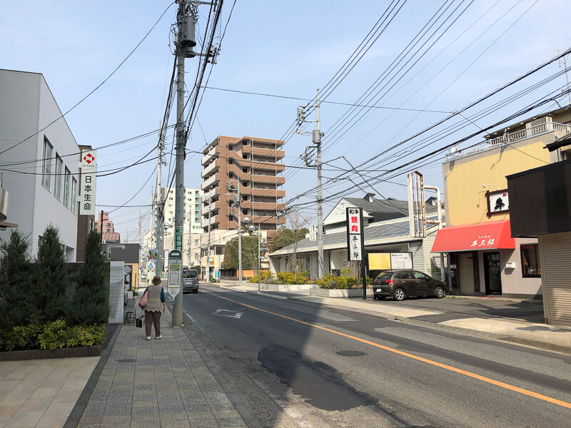 飯能駅周辺の住宅街