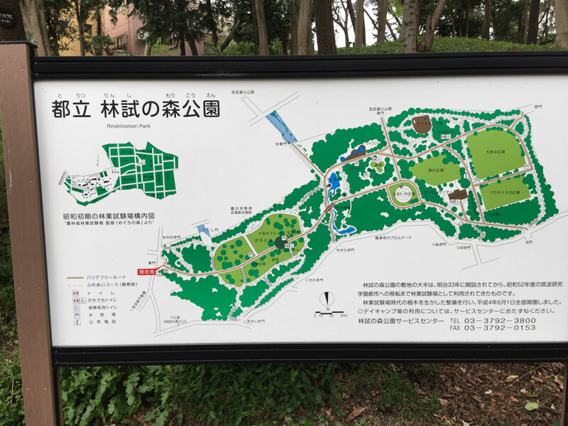 林試の森公園地図