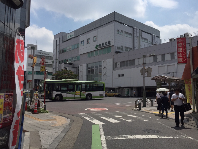 西川口駅東口側