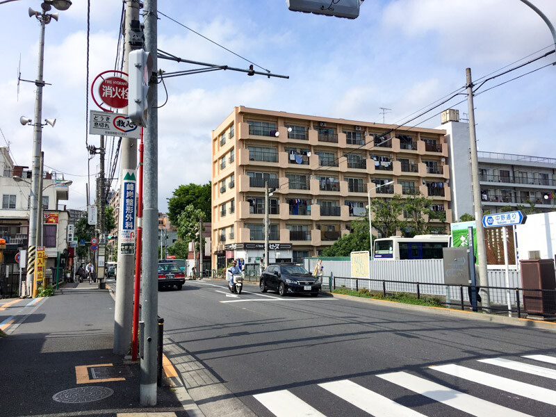 中野富士見町の東・南側1