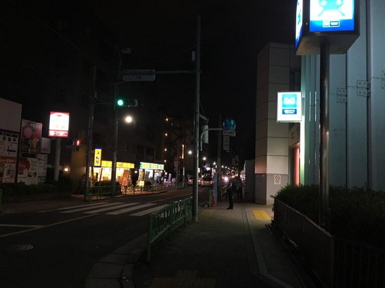 中野富士見町の夜2