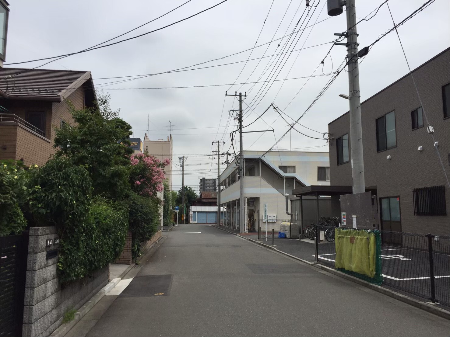 向ヶ丘遊園駅-北口　住宅街の様子