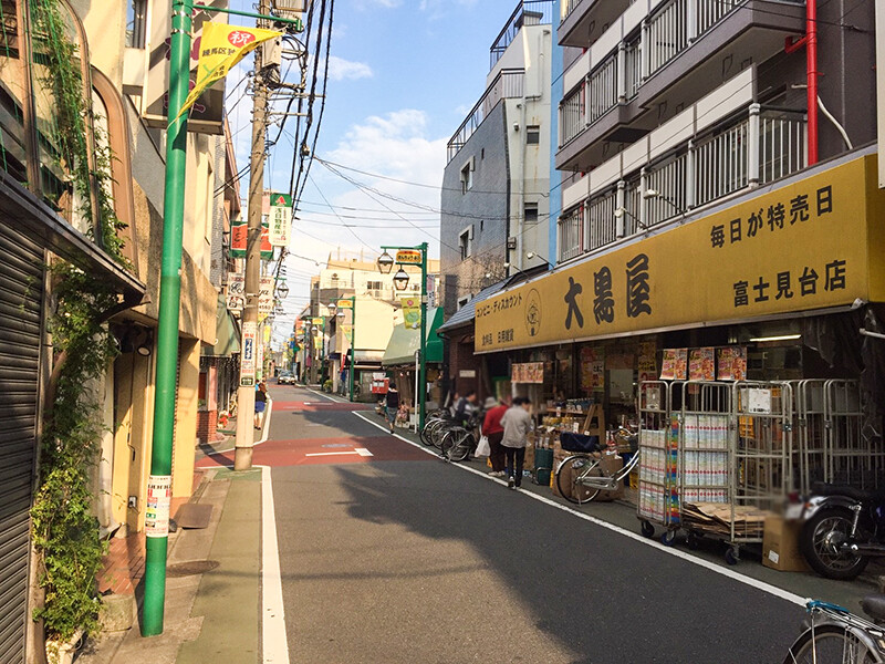 富士見台駅南口側3