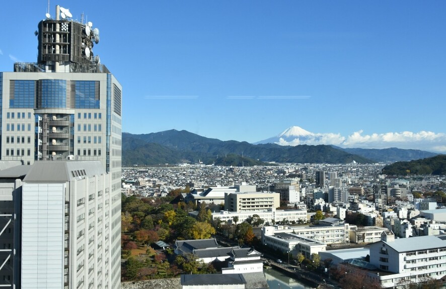 静岡市の市街地