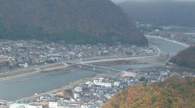 上郡町の町並み