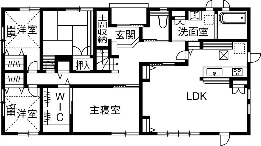 平屋実例2-2