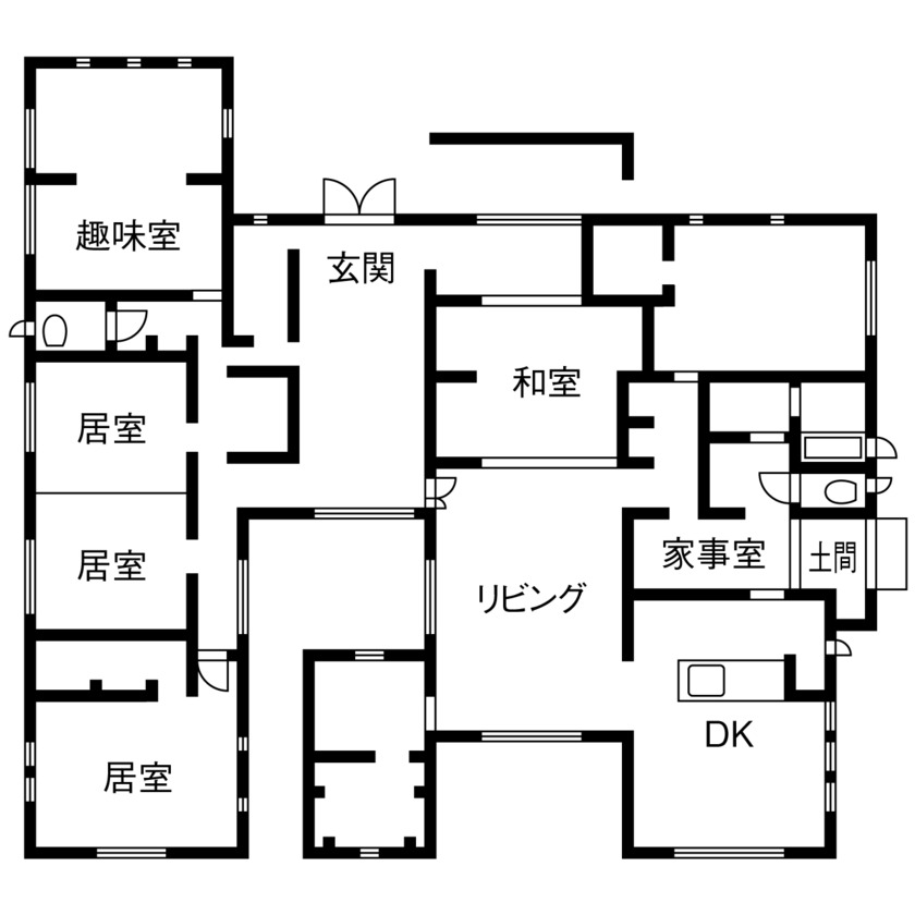 平屋実例8-3