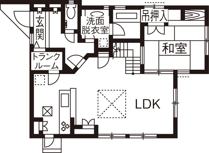 家族が集うこだわりが詰まった1