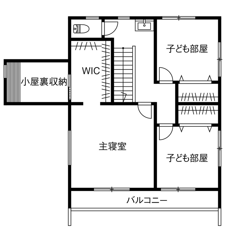 ワンフロアでも過ごせる快適ライフ2