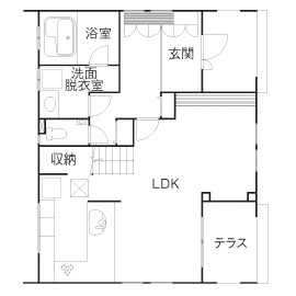 素材とデザインにこだわったフル装備住宅1