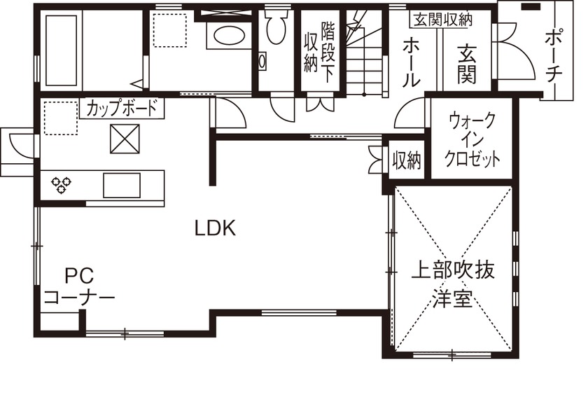 家事ラク導線で幸せ家族1