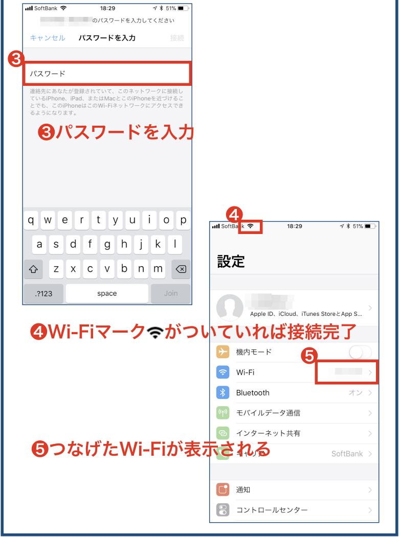 スマホのWi-Fi接続方法2